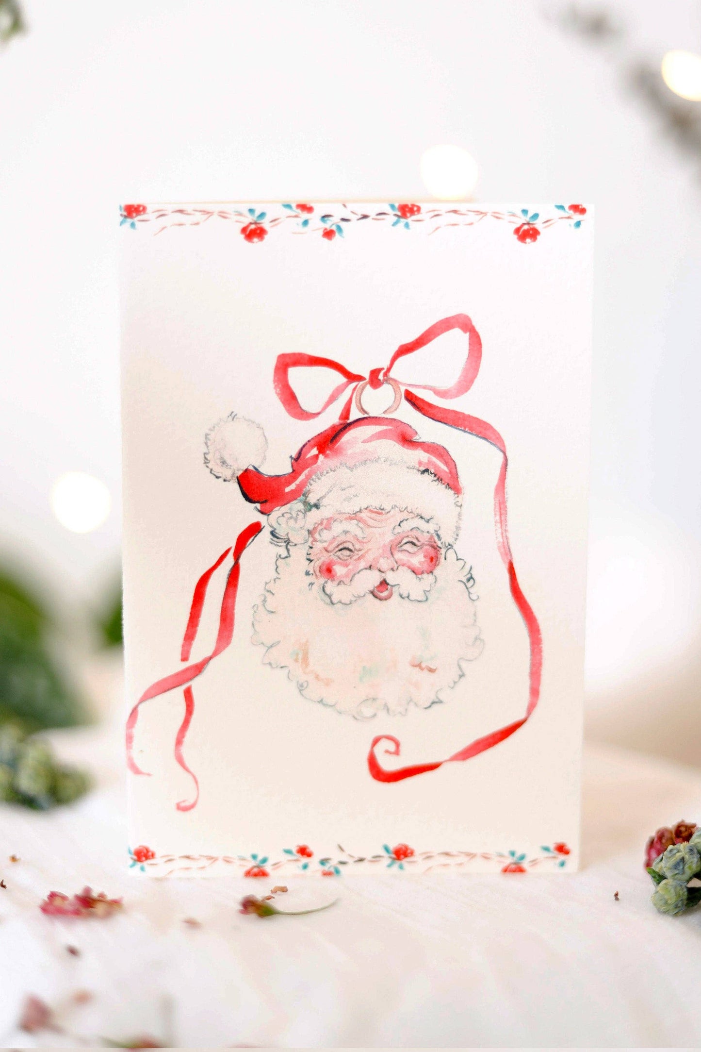 Santa Christmas Card