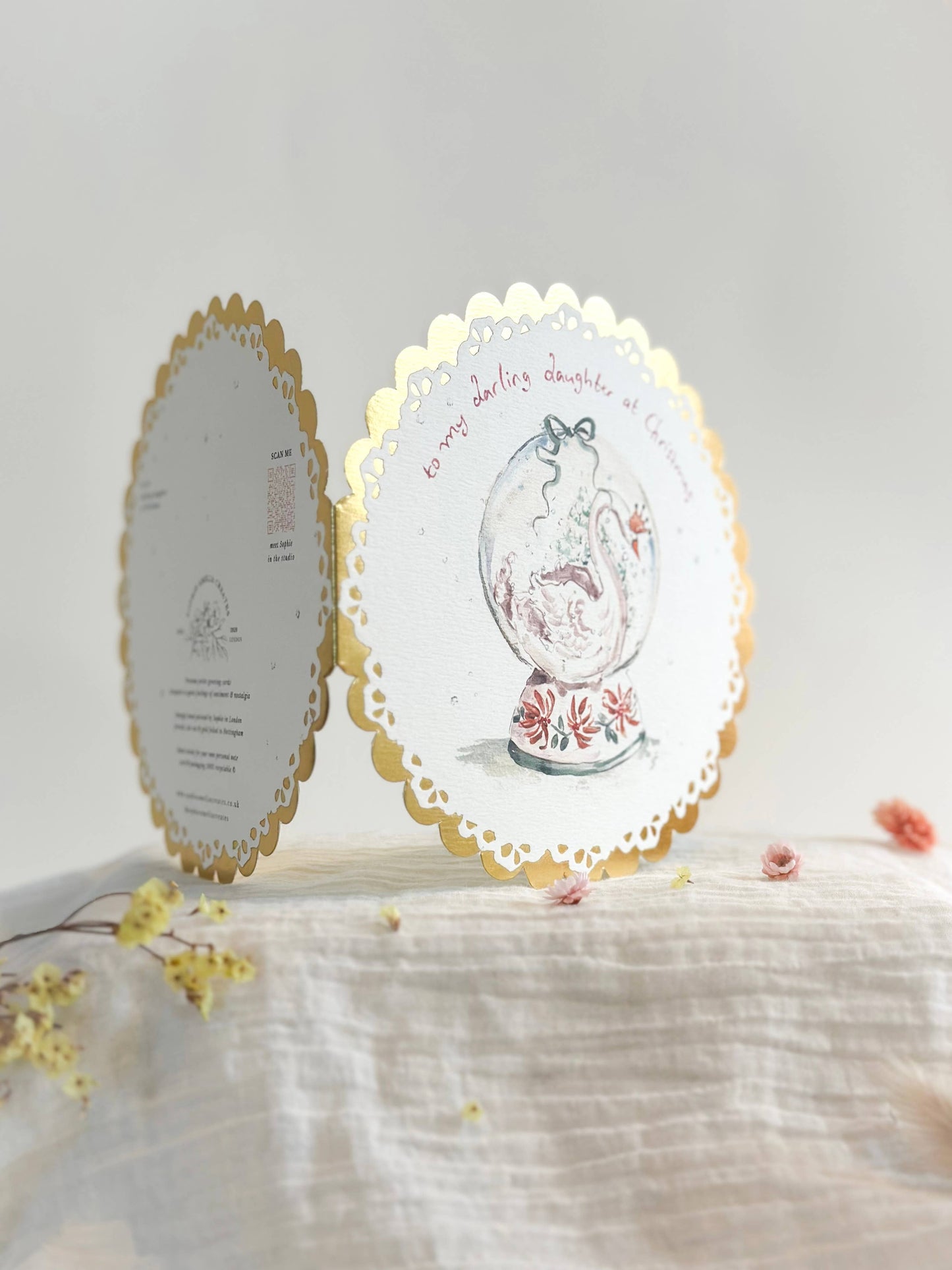 Darling Daughter Christmas Card