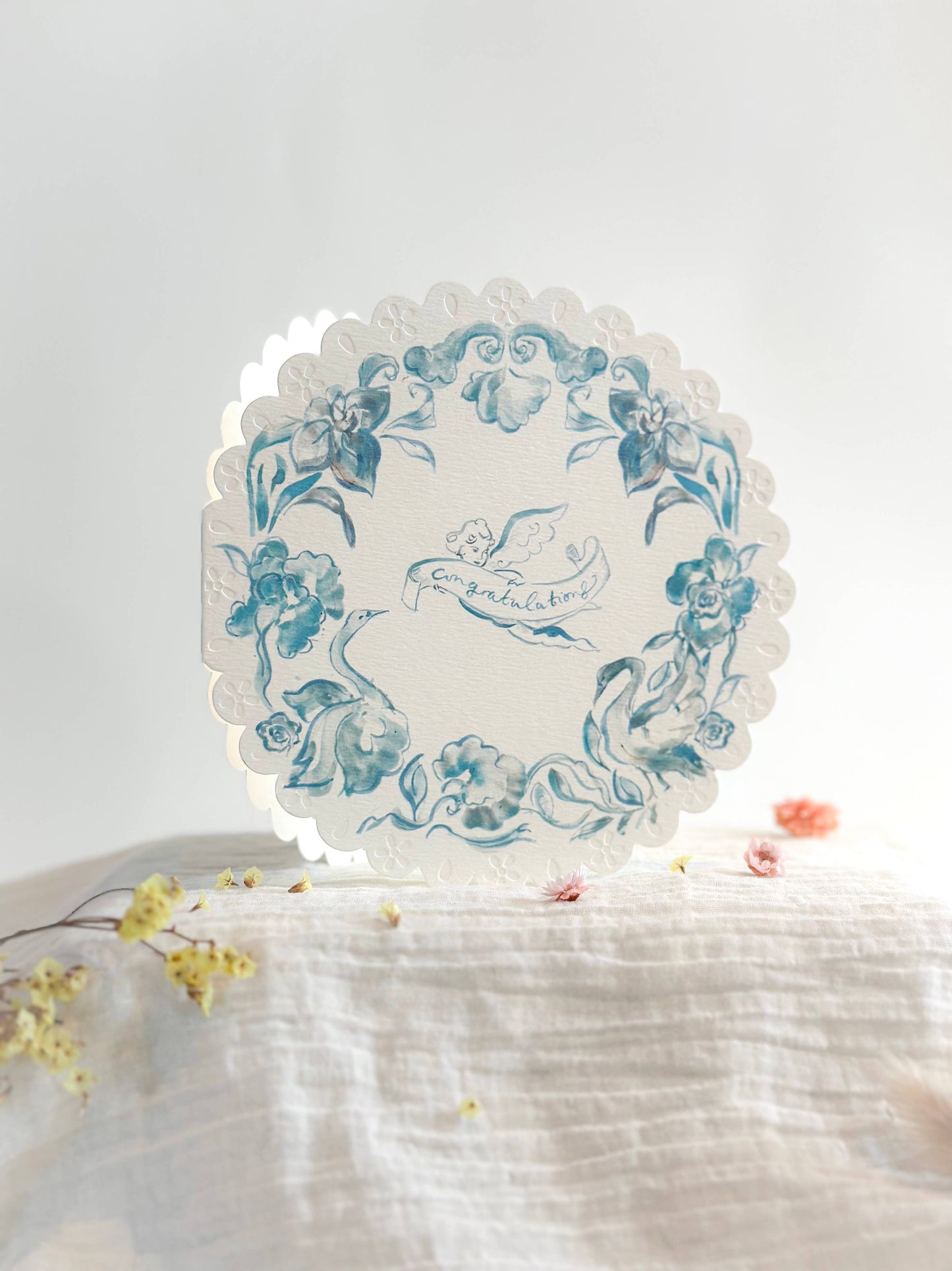 Congratulations Cherub Card
