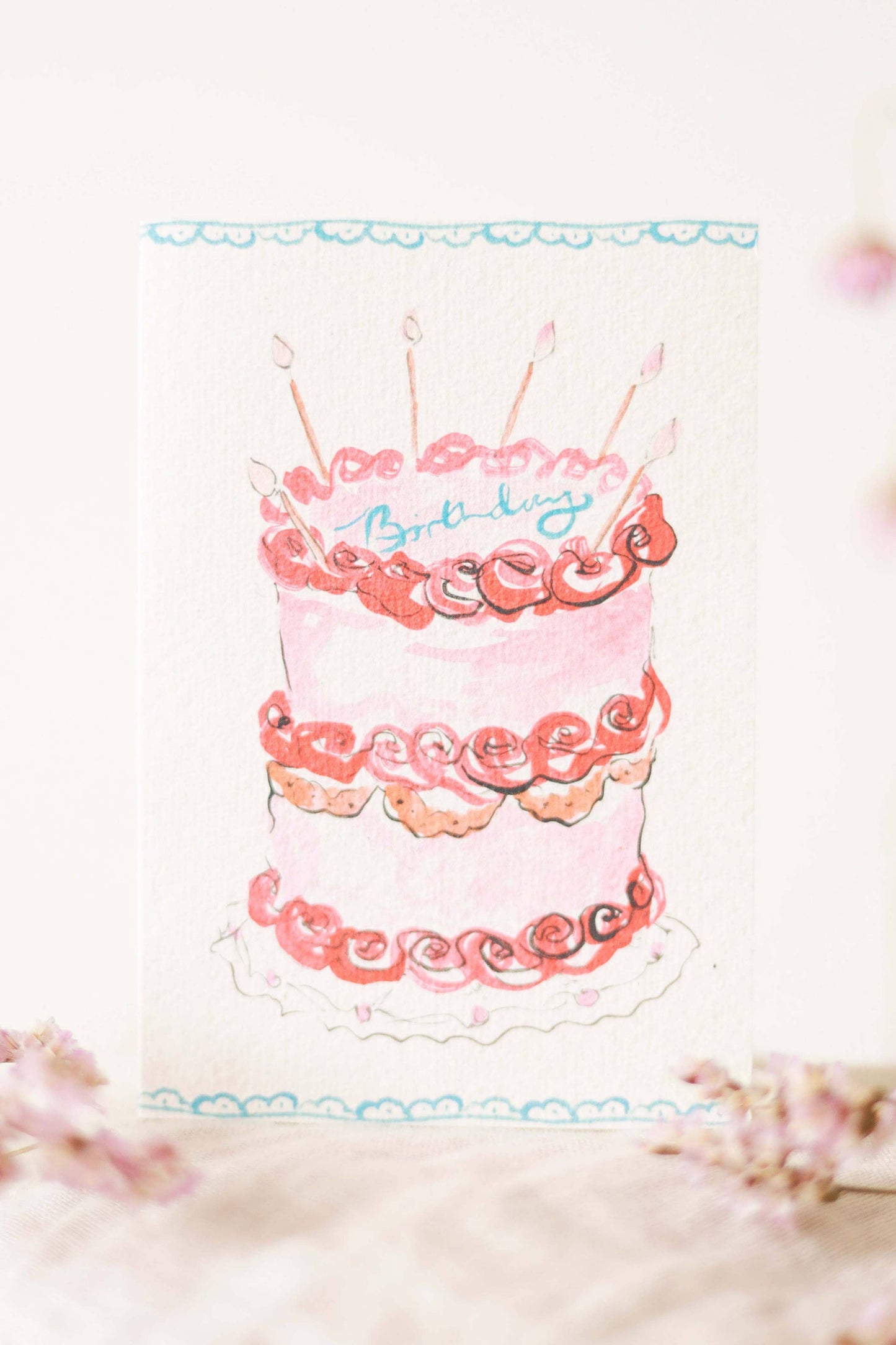 Birthday Gateaux Card