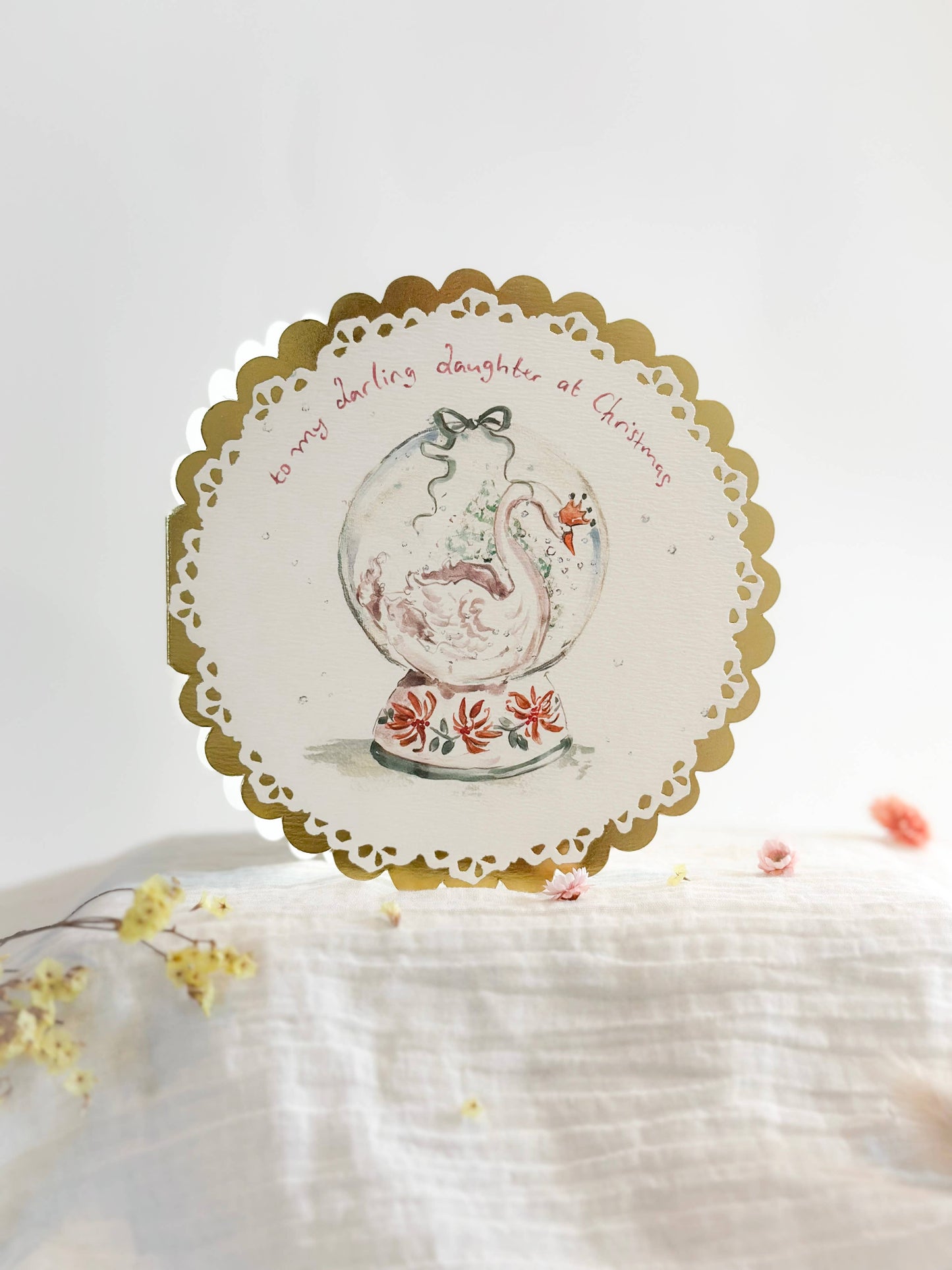 Darling Daughter Christmas Card
