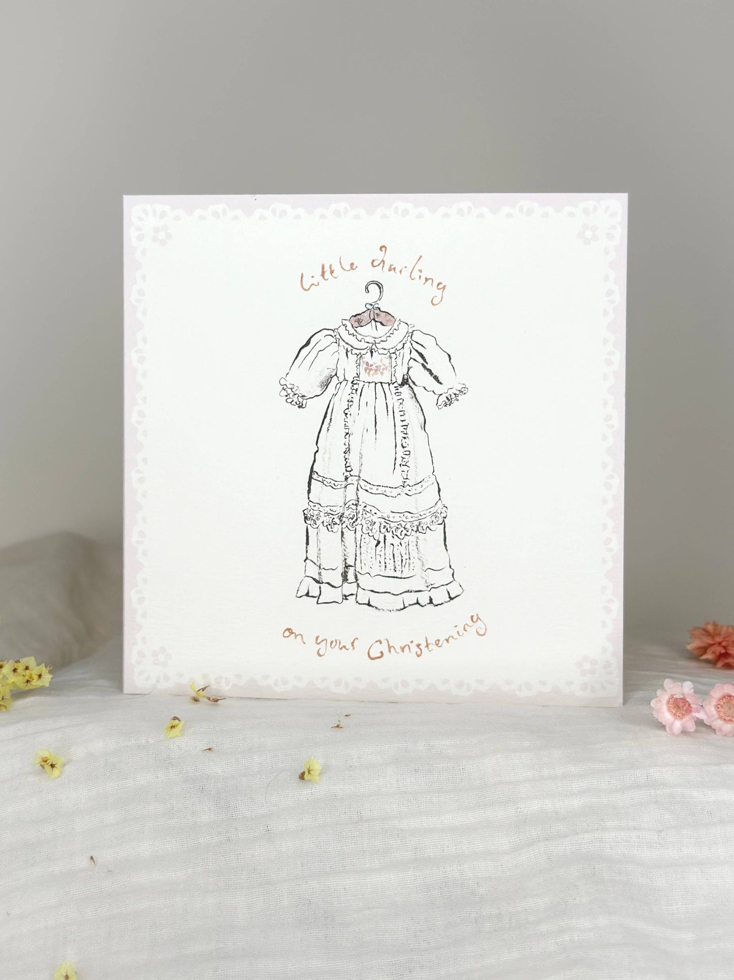 On Your Christening Card