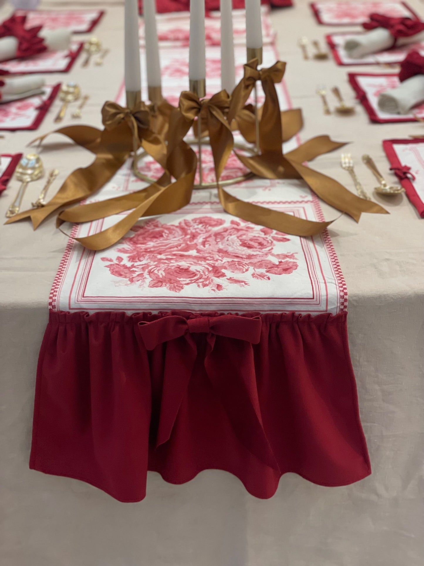 Vintage Sanderson Table Runner