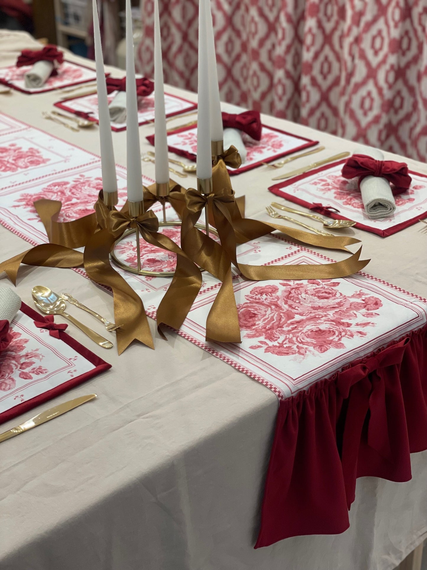 Vintage Sanderson Table Runner