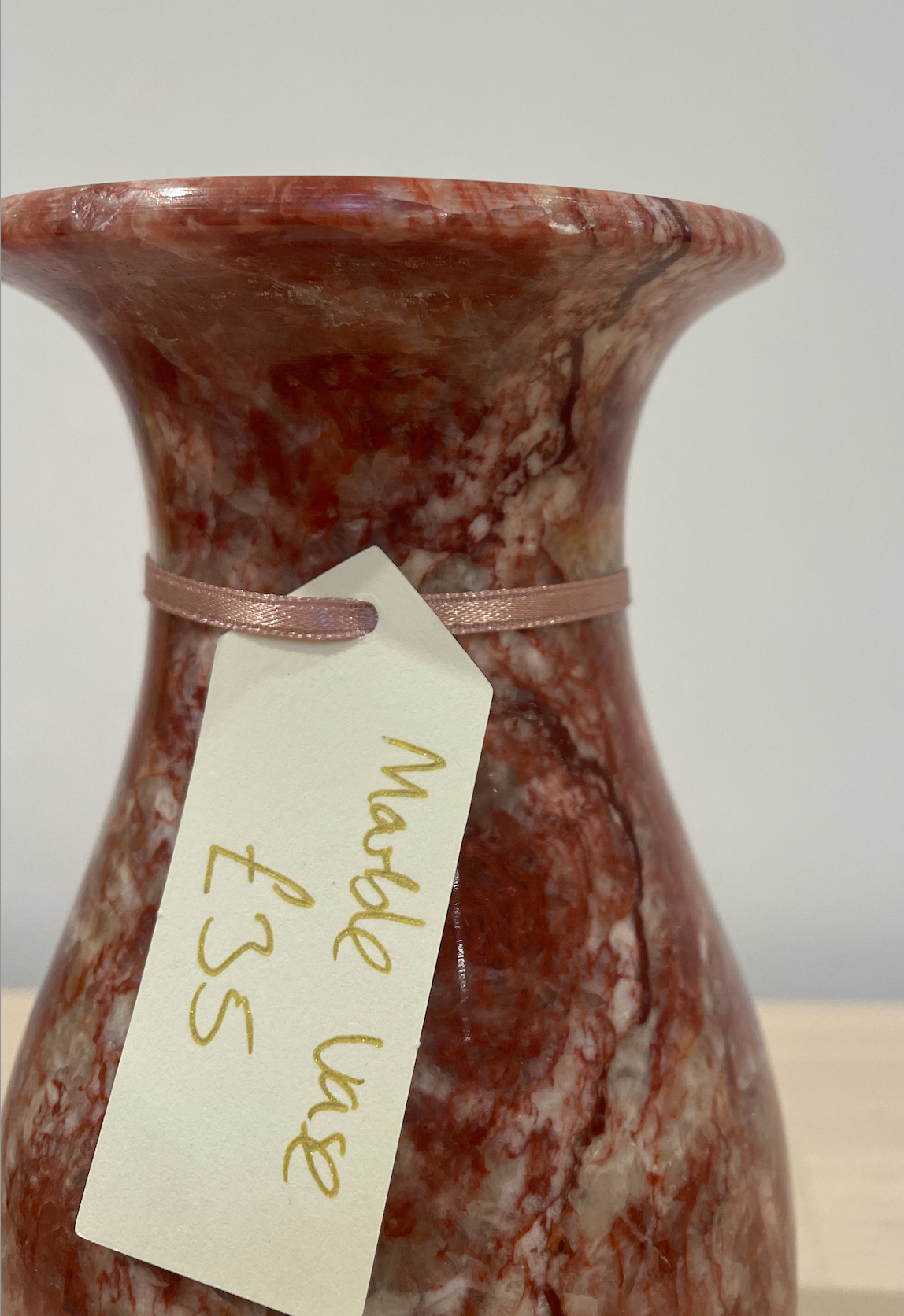 Vintage Marble Vase