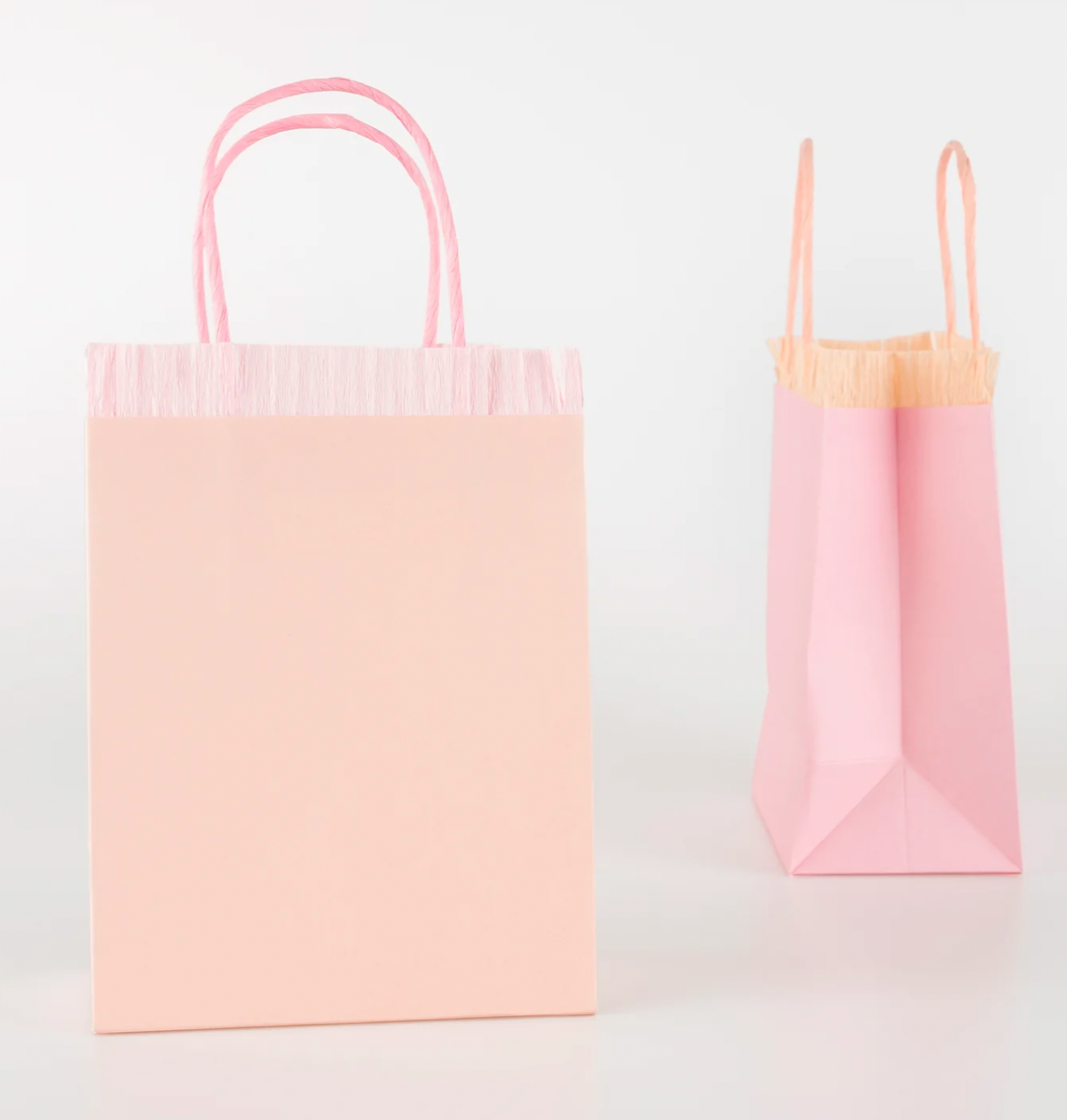 Pink Fringe Party Bags