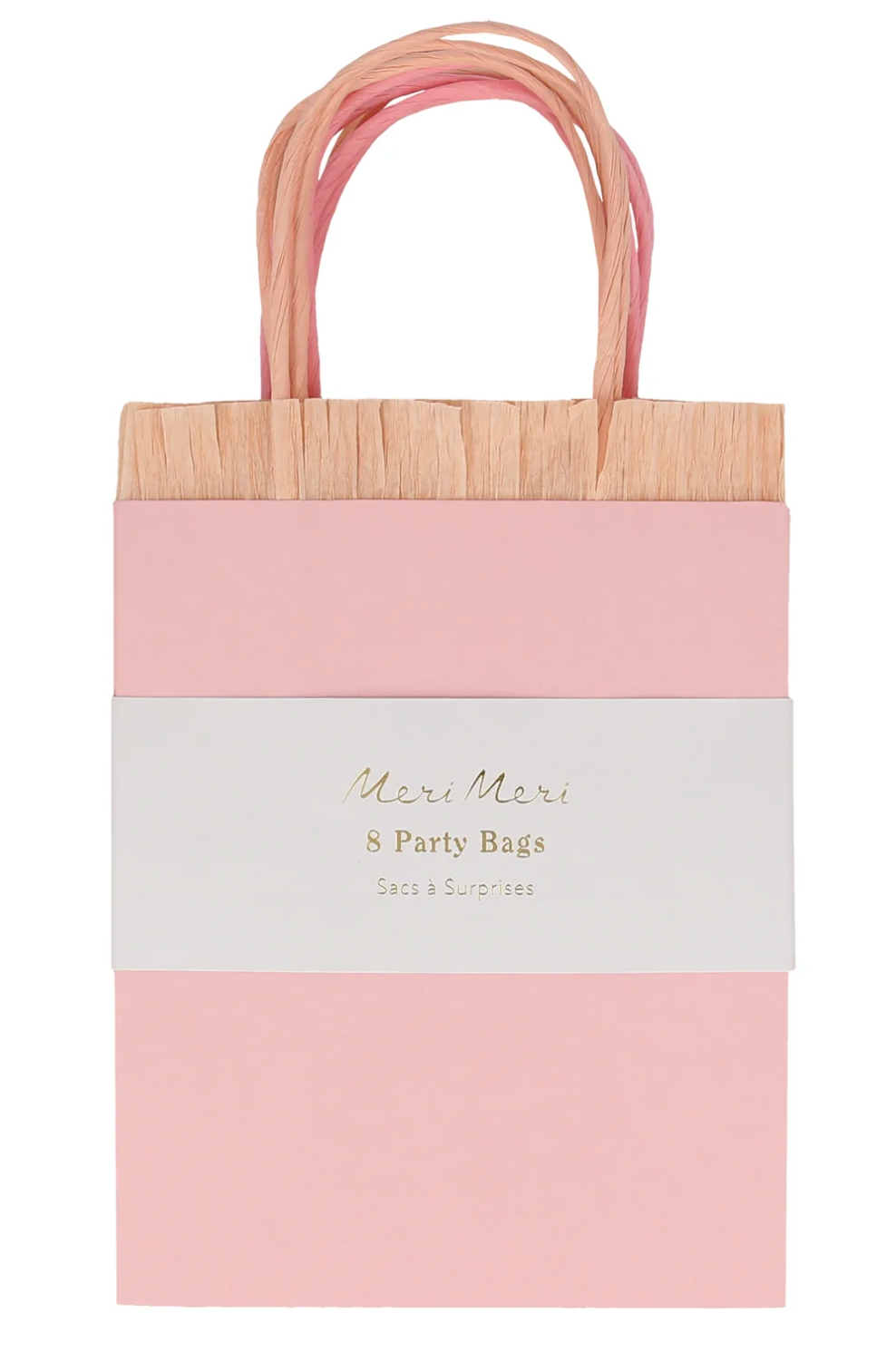 Pink Fringe Party Bags