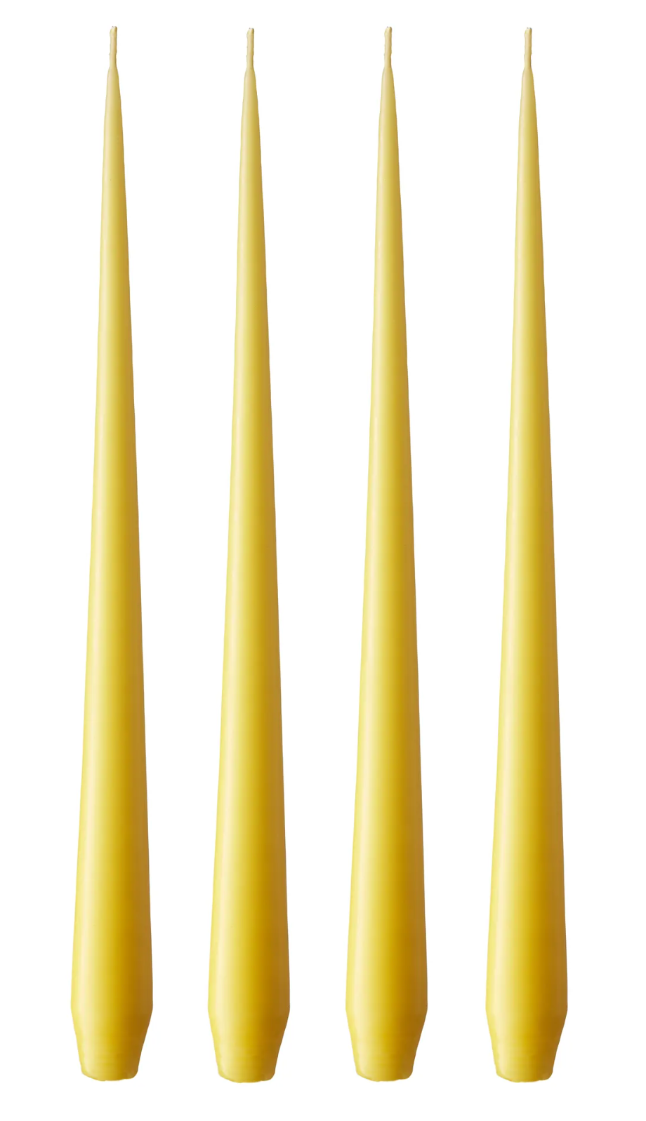 Ester & Erik Tapered Candles - LEMON DROP 32cm