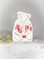 Christmas Ted Die-Cut Card
