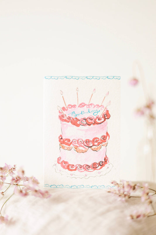 Birthday Gateaux Card