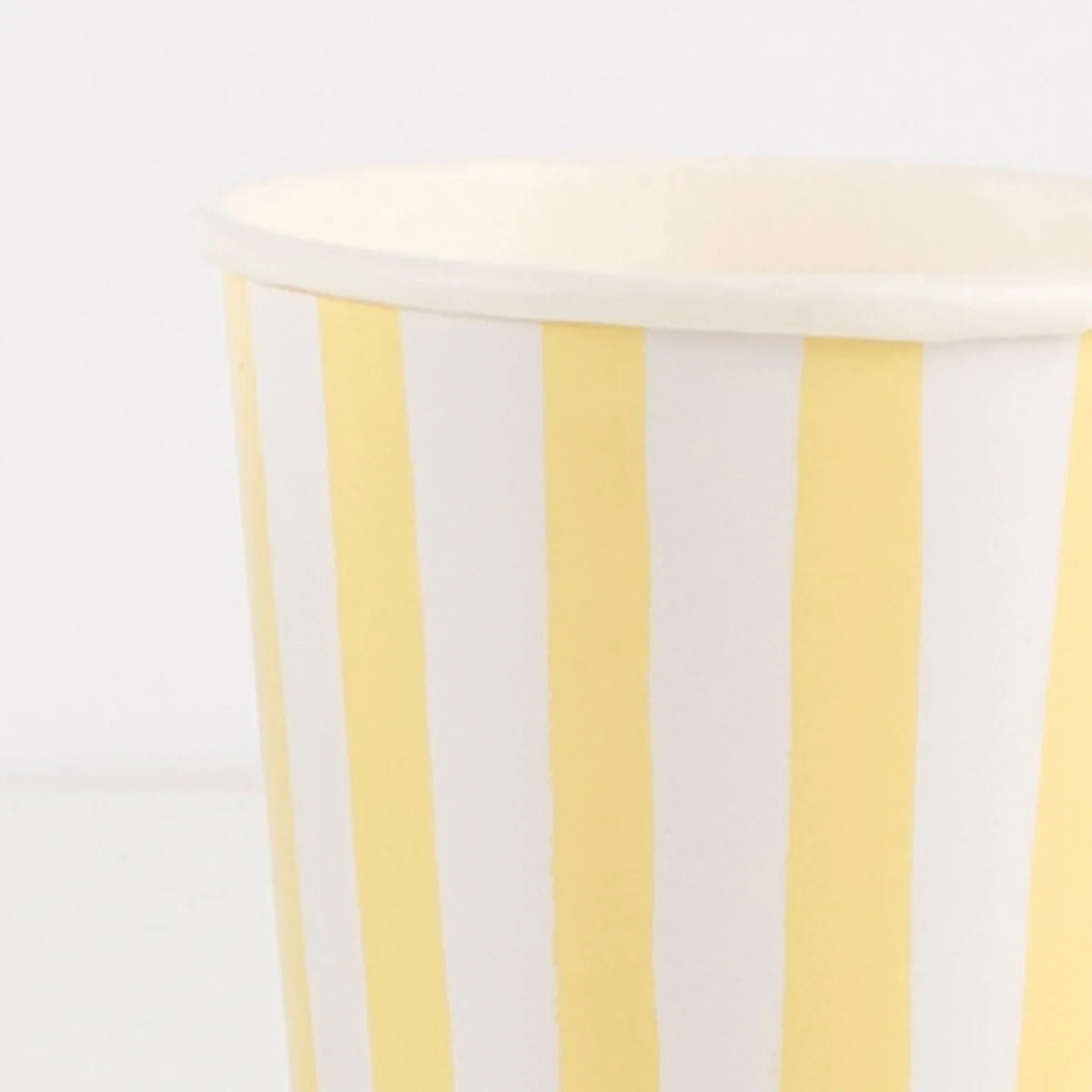 Yellow Stripe Cups