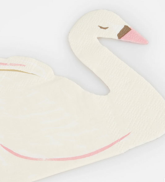 Swan Shaped Napkins