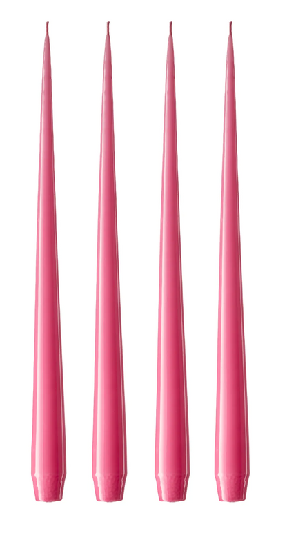 Ester & Erik Tapered Candles - CLEAR PINK LACQUER 32cm