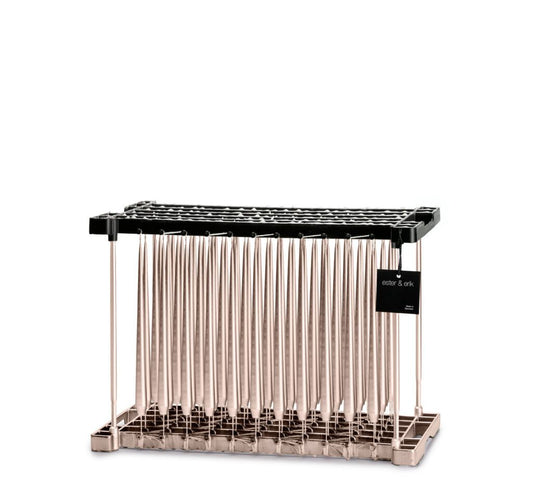 Ester & Erik Slim Candles - CHAMPAGNE METALLIC 24cm