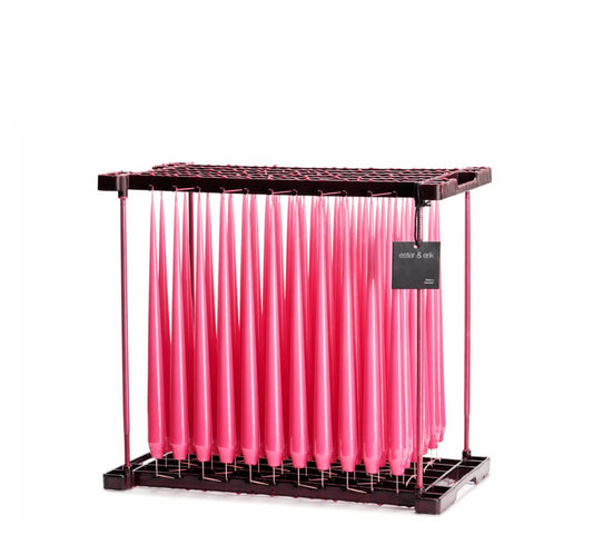 Ester & Erik Tapered Candles - CLEAR PINK LACQUER 32cm