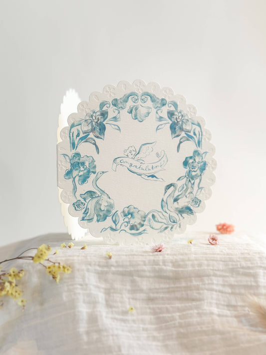 Congratulations Cherub Card